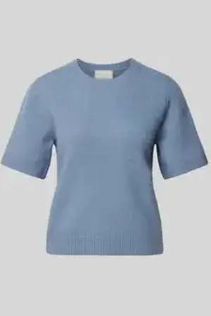 Neo Noir Gebreide pullover met ribboorden