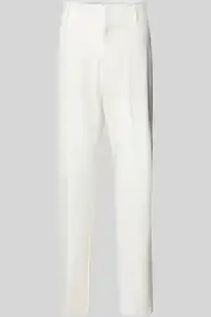 Mos Mosh Regular fit broek met riemlussen, model 