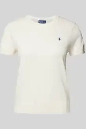 Ralph Lauren Gebreid shirt met logostitching