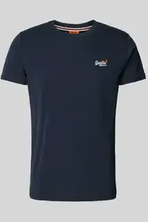 Superdry T-shirt met labelstitching