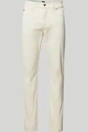 HUGO BOSS Slim fit stoffen broek met stretch, model 