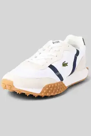 Lacoste Sneakers met logobadge, model 