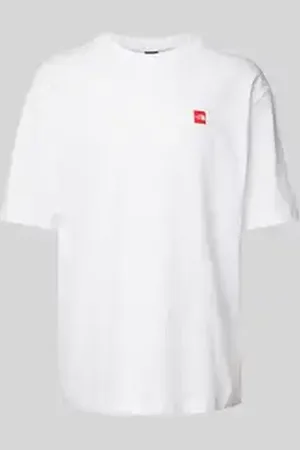 The North Face Oversized T-shirt van pure wol met labelprint