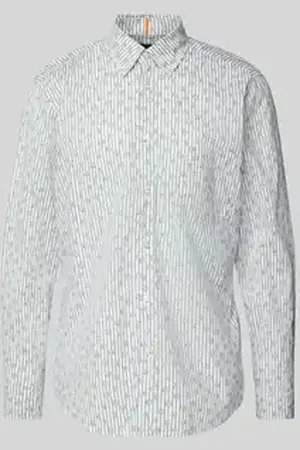 HUGO BOSS Regular fit vrijetijdsoverhemd met borstzak, model 