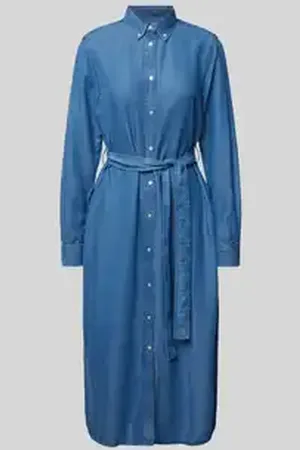 GANT Jeansjurk met button-downkraag.