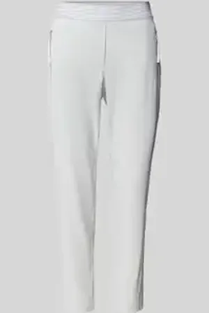 raffaello rossi Slim fit broek in verkorte pasvorm