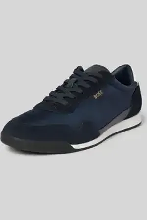 HUGO BOSS Sneakers met labeldetails, model 