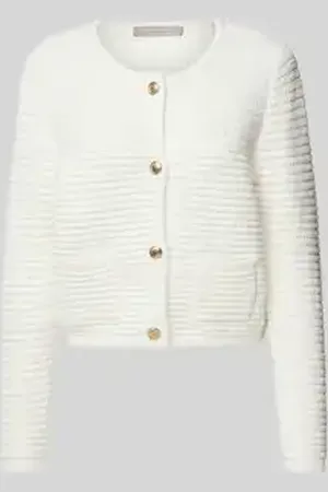 Christian Berg Cardigan met structuurmotief