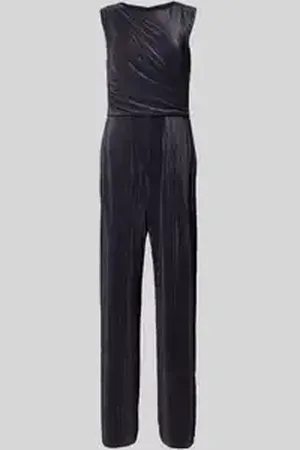Christian Berg Jumpsuit met plissévouwen