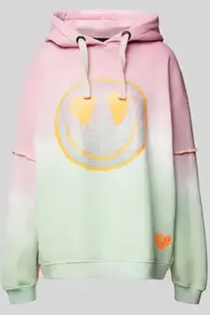 miss goodlife Oversized hoodie met strass-steentjes