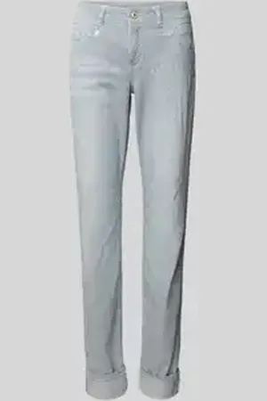 Mac Slim fit jeans met steekzakken