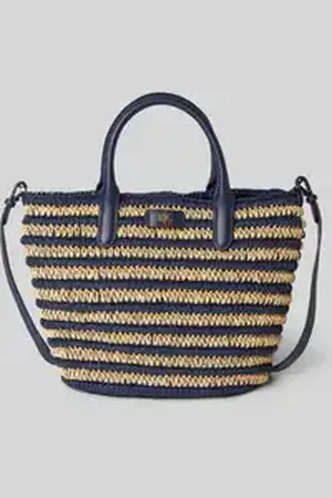 Ralph Lauren Tote bag in gevlochten look, model 