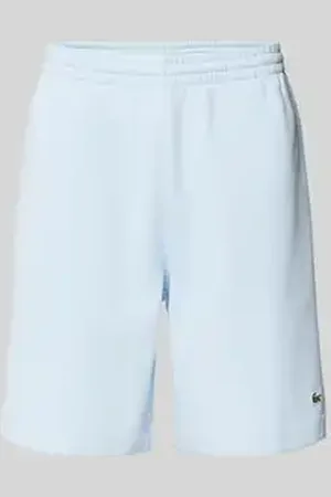 Lacoste Regular fit sweatshorts met elastische band