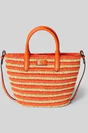 Ralph Lauren Tote bag in gevlochten look, model 