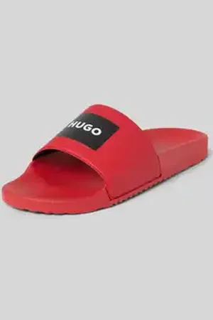 HUGO BOSS Slippers met labelprint, model 
