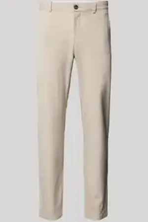 SELECTED Slim fit chino met structuurmotief, model 