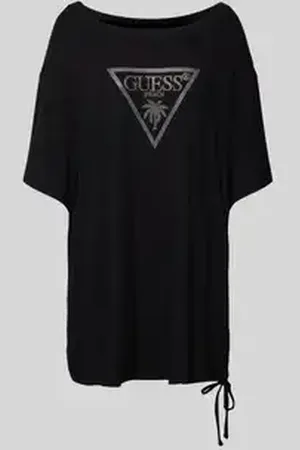 Guess Oversized T-shirt met strass-steentjes