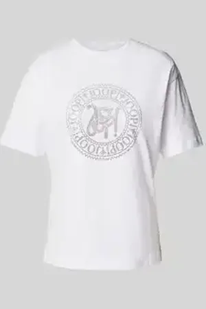 JOOP! T-shirt met labeldetails, model 
