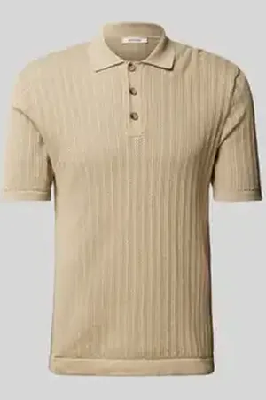 Only & Sons Regular fit poloshirt met broderie anglaise, model 