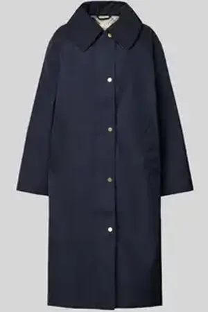 Barbour Lange jas met platte kraag, model 