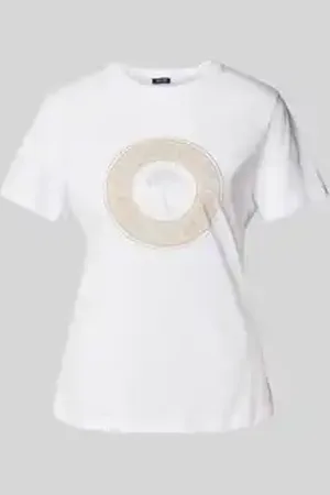 JOOP! T-shirt met strass-steentjes, model 