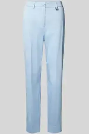 JOOP! Stoffen broek met labeldetail, model 