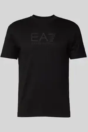 EA7 T-shirt met labelprint