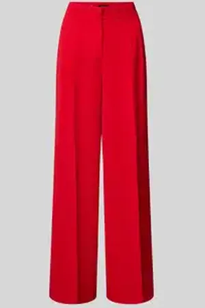 More & More Straight leg stoffen broek met elastische band