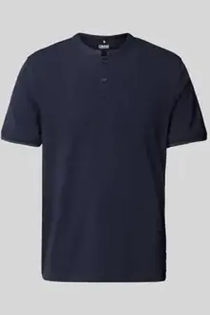 Cinque Slim fit poloshirt met ronde hals, model 