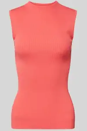 HUGO BOSS Gebreide top met turtleneck, model 