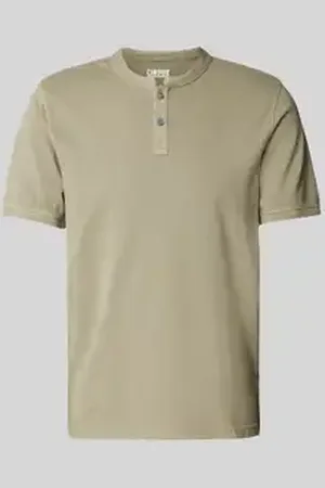 Cinque Slim fit poloshirt met ronde hals, model 