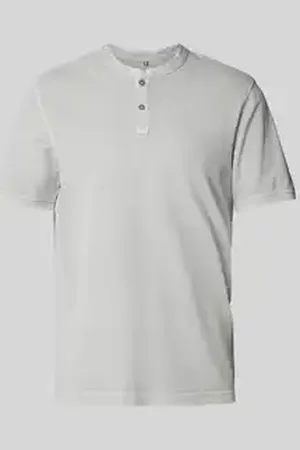 Cinque Slim fit poloshirt met ronde hals, model 