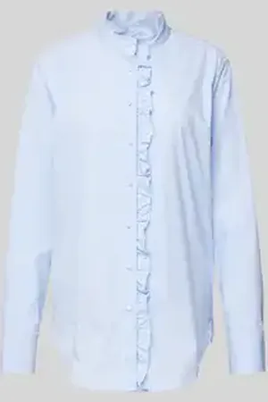 0039 Italy Regular fit blouse met ruches, model 