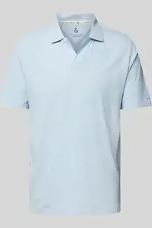 Colours & Sons Slim fit poloshirt met reverskraag