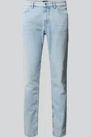HUGO BOSS Straight fit jeans van puur katoen, model 