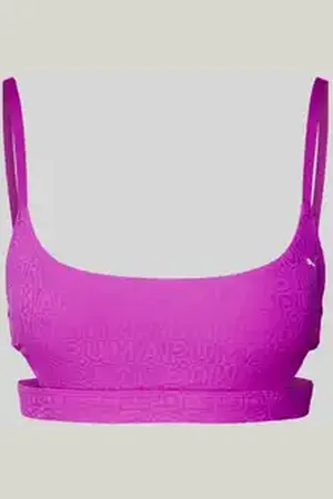 PUMA Bikinitop met structuurmotief
