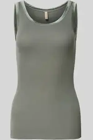 soyaconcept Tanktop in riblook, model 