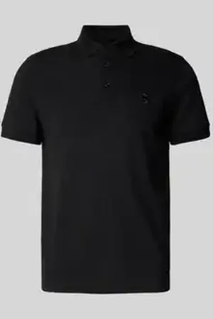 HUGO BOSS Regular fit poloshirt met logostitching, model 