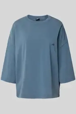 Karo Kauer Oversized T-shirt met labeldetail