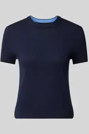 Stefanel Gebreid shirt met ronde hals