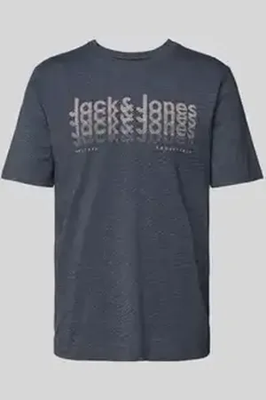 JACK & JONES T-shirt met labelprint, model 