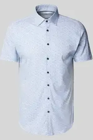 DESOTO Slim fit vrijetijdsoverhemd met kentkraag