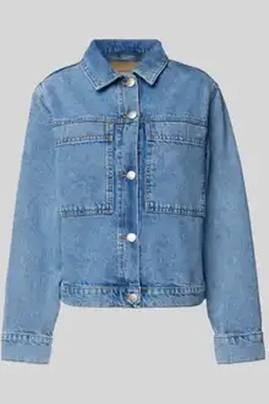 soyaconcept Jeansjack van puur katoen, model 