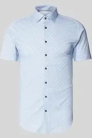 DESOTO Slim fit vrijetijdsoverhemd met kentkraag
