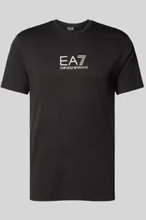 EA7 T-shirt met labelprint