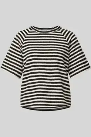 VILA Gebreid shirt met ronde hals, model 