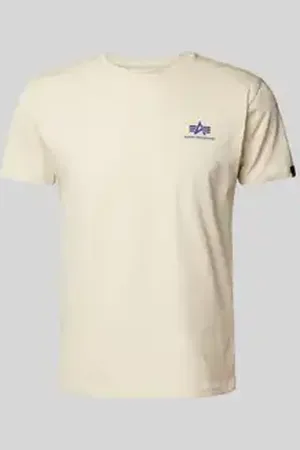 Alpha Industries T-shirt met labelprint