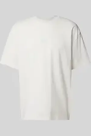 Hugo Blue Oversized T-shirt met labeldetail, model 