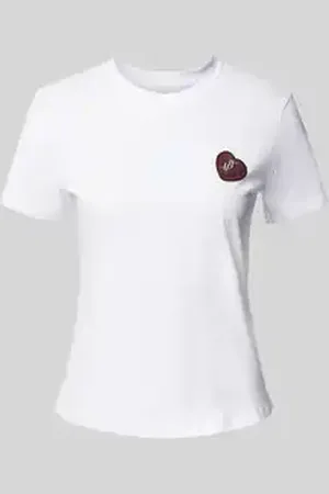 Armani Exchange T-shirt met labelpatch
