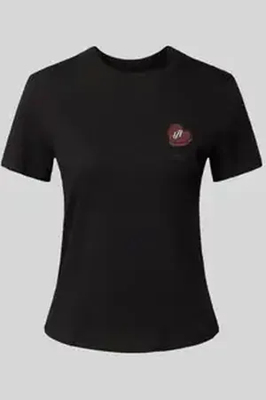 Armani Exchange T-shirt met labelpatch